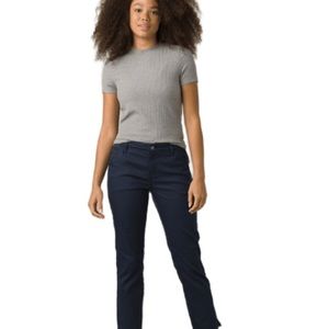 Prana Kayla Crop Chino 4 NWT